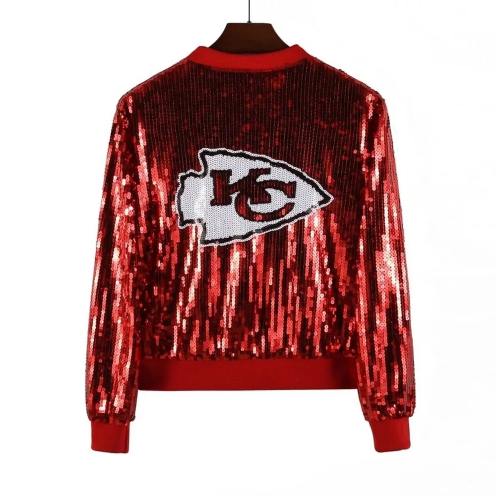 New KC sequin Sweater 🔥♥️ - Picture 2 of 2